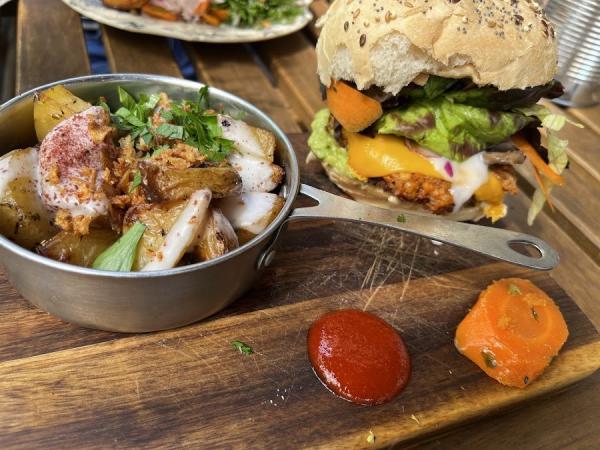 Resto végétarien entre atypiques !